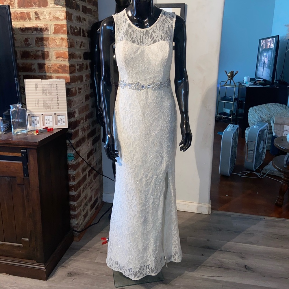 Off White maxi dress